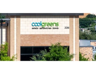 Coolgreens Southlake 2.5 miles to the east of Southlake dentist Huckabee Dental