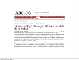 viernes 19 de febrero de 2010
 