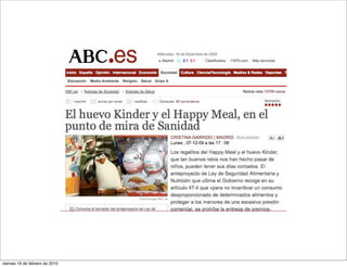 viernes 19 de febrero de 2010
 