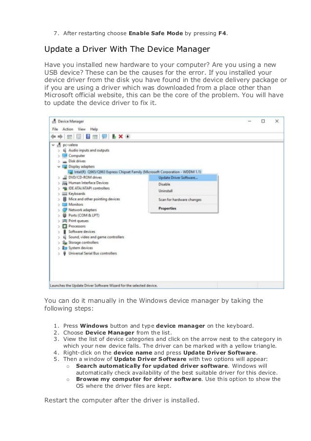 enable sound in safe mode windows 10