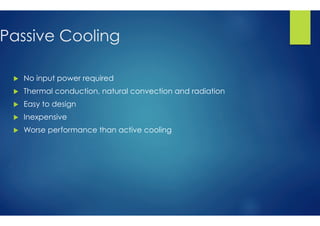 INTEGRATED COOLING CONCEPTS FOR PRINTED CIRCUIT BOARDS | PDF