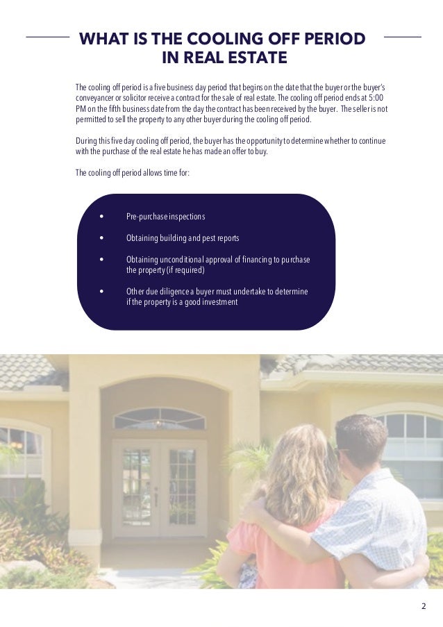 Cooling Off Period What Does it Mean When Purchasing Property in NSW?
