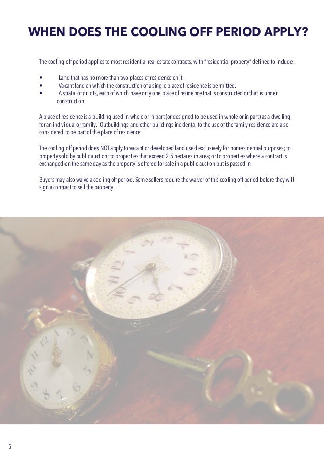 Cooling Off Period What Does it Mean When Purchasing Property in NSW?