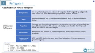 Halocarbon Examples cooling and cold chain technologies in general. | PDF