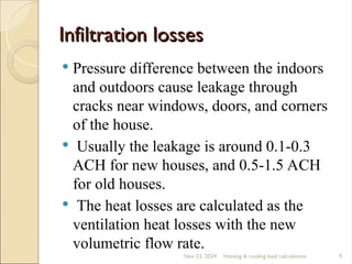 Heating and Cooling Load calculation.ppt