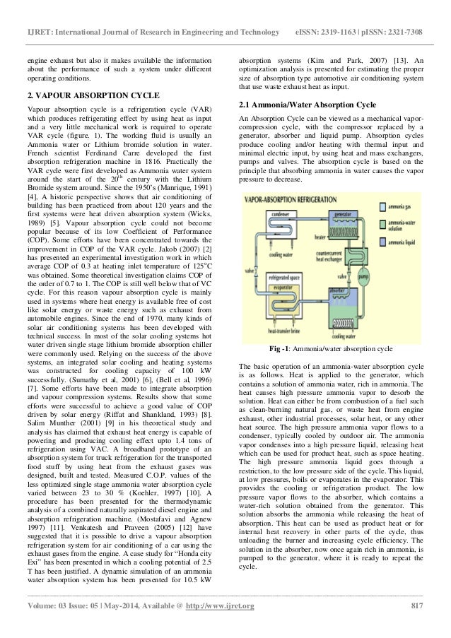 system fluid absorption 3 vapour Cooling absorption by truck vapour of a cabin system fluid absorption 3 vapour Cooling absorption by truck vapour of a cabin