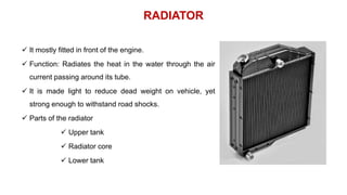 Cooling system of tractor | PPTX