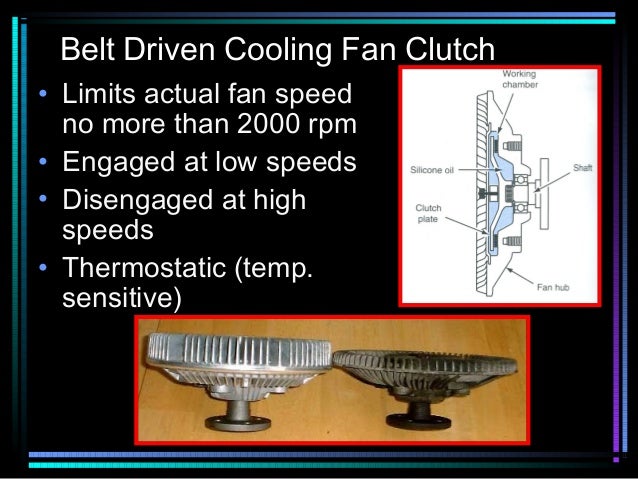 cooling system ppt how a clutch fan works