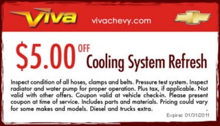 Cooling System Refresh – Viva Chevy TX