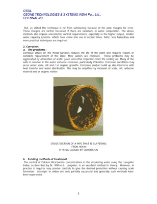 OZONE IN COOLING TOWER WATER MANAGEMENT | PDF