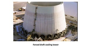 Forced draft cooling tower
 