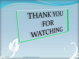 23Copyright Ajeet kumar saini10/2/2018
 