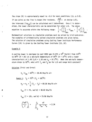 Cooling tower calculation (1) (1) | PDF