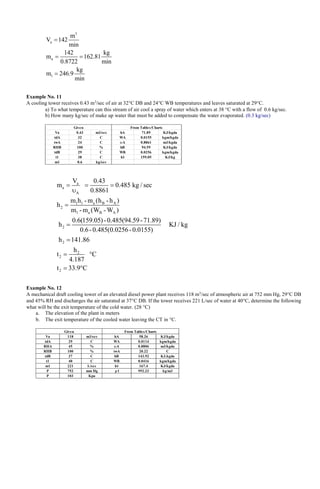 COOLING TOWER TOWER PRINCIPLESM ANALYSIS AND DESIGN | PDF