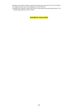 COOLING TOWER TOWER PRINCIPLESM ANALYSIS AND DESIGN | PDF
