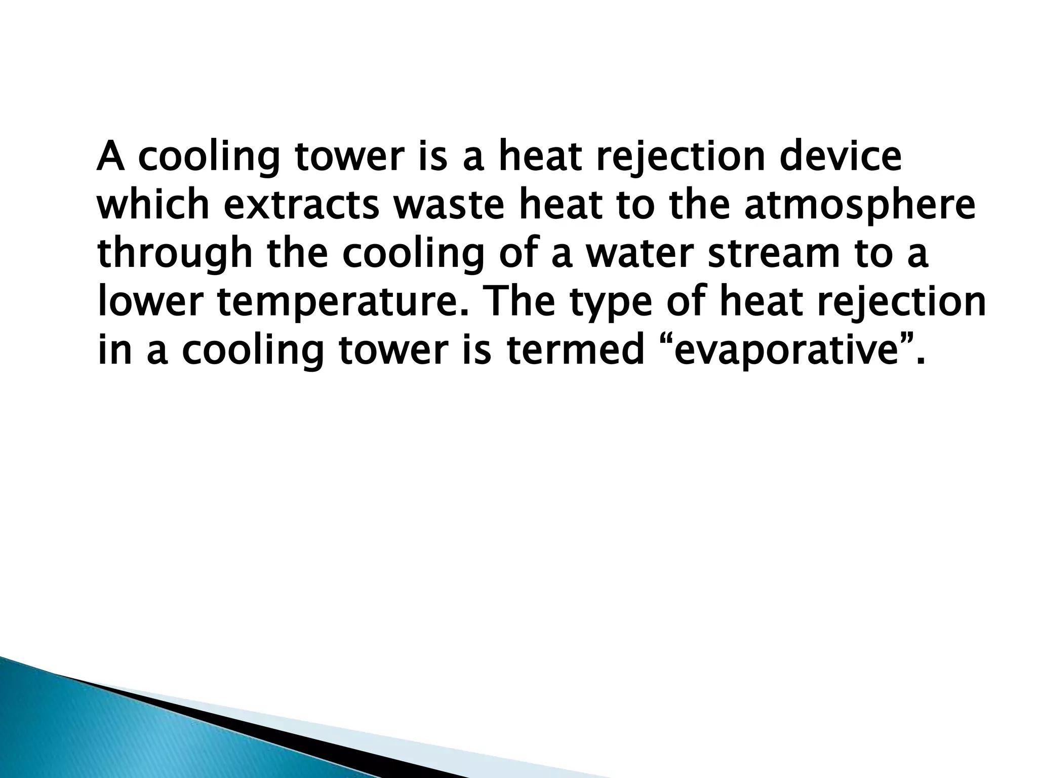 Cooling Tower Ppt Tamal Pptx