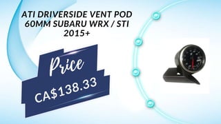 Cooling Vibrant Products for Vehicle | SubieDepot
