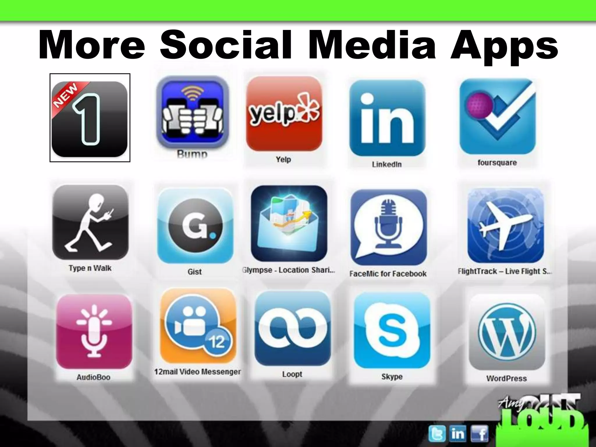More Social Media Apps