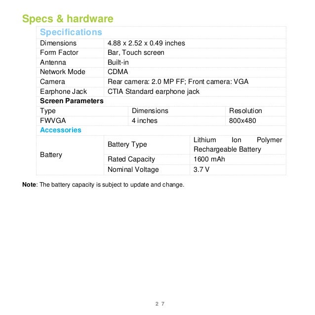 Coolpad rogue user manual for 3320 a