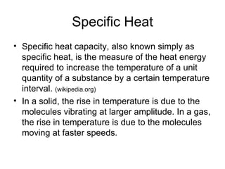 The Cool Physics of Heat | PPT