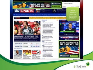 BetFair SkySports Ryder Cup Sponsorship 27.09.2010 