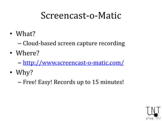 Cool Tools for Academic Reference/Instruction Librarians | PPT