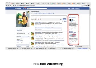 FaceBook	
  Adver1sing	
  
 