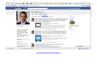 h9p://www.facebook.com/barackobama	
  	
  
 