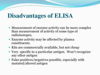 Coombs test and eliza
