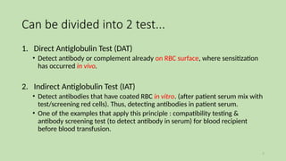 Coombs Test, GSH, GXM hematology 23032021.pptx