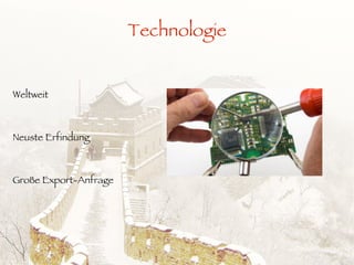 China wurde zu einer der Hauptfiguren in der wirtschaftlichen Globalisierung.