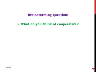 Coop Power Point Chapter 1 3 1 Pptx