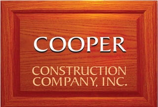 COOPER
CONSTRUCTION
COMPANY, INC.
COOPER
CooperConstructionCo.com
 