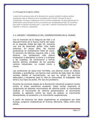 Cooperación y cooperativismo