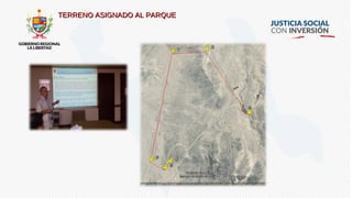 TERRENO ASIGNADO AL PARQUETERRENO ASIGNADO AL PARQUE
 