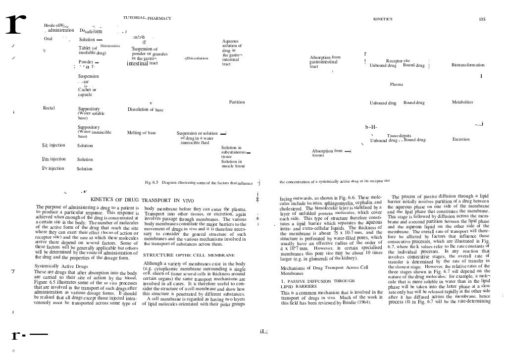 Cooper and gunn's tutorial pharmacy by carter (6th editn)