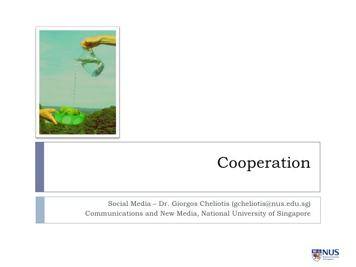 Cooperation - 