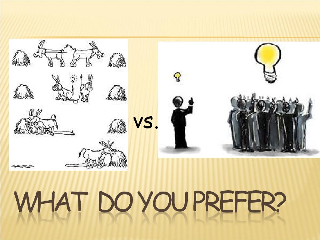 Cooperation vs Competition