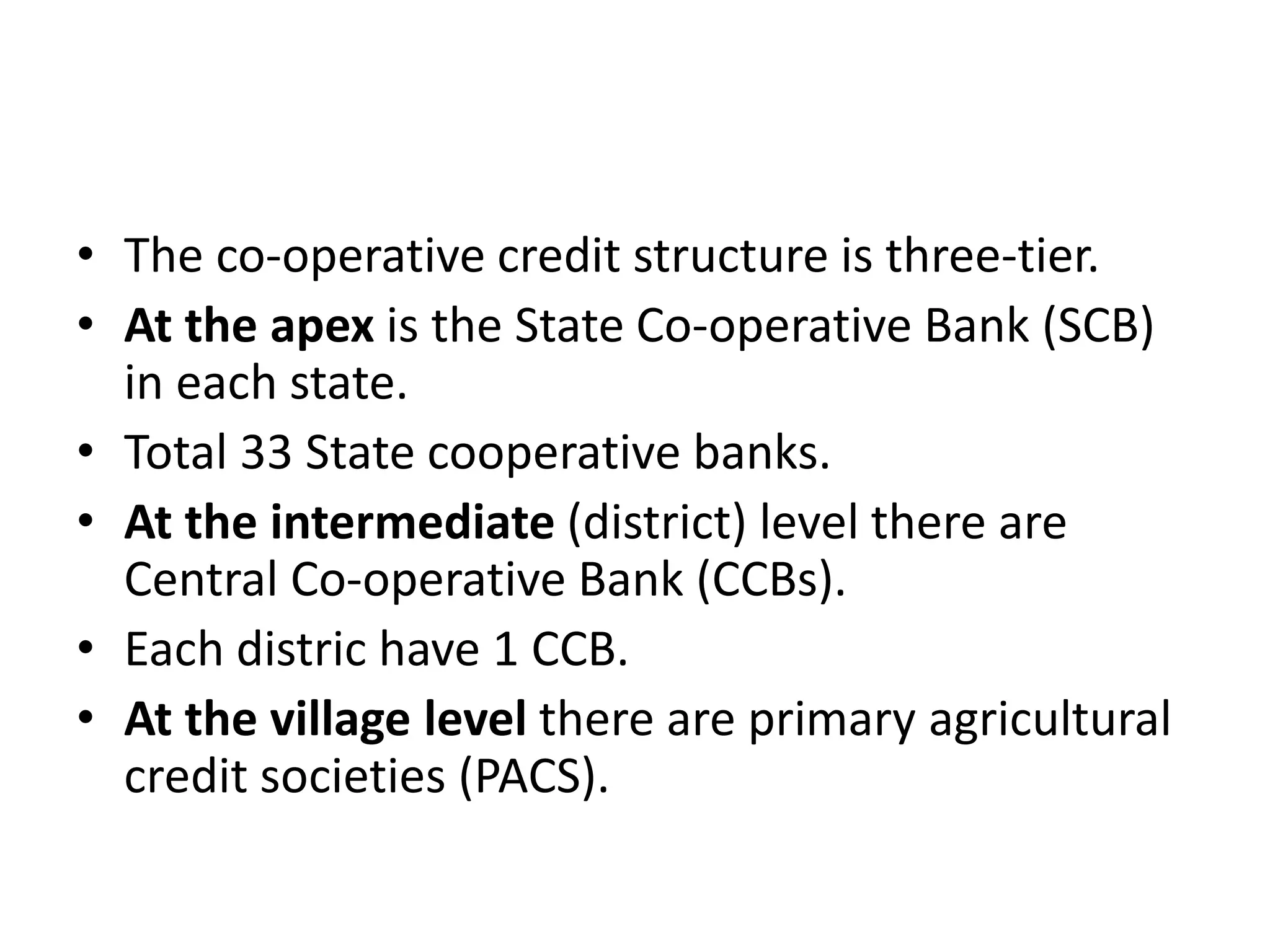 Cooperative banks and its types ,diffrences | PPT