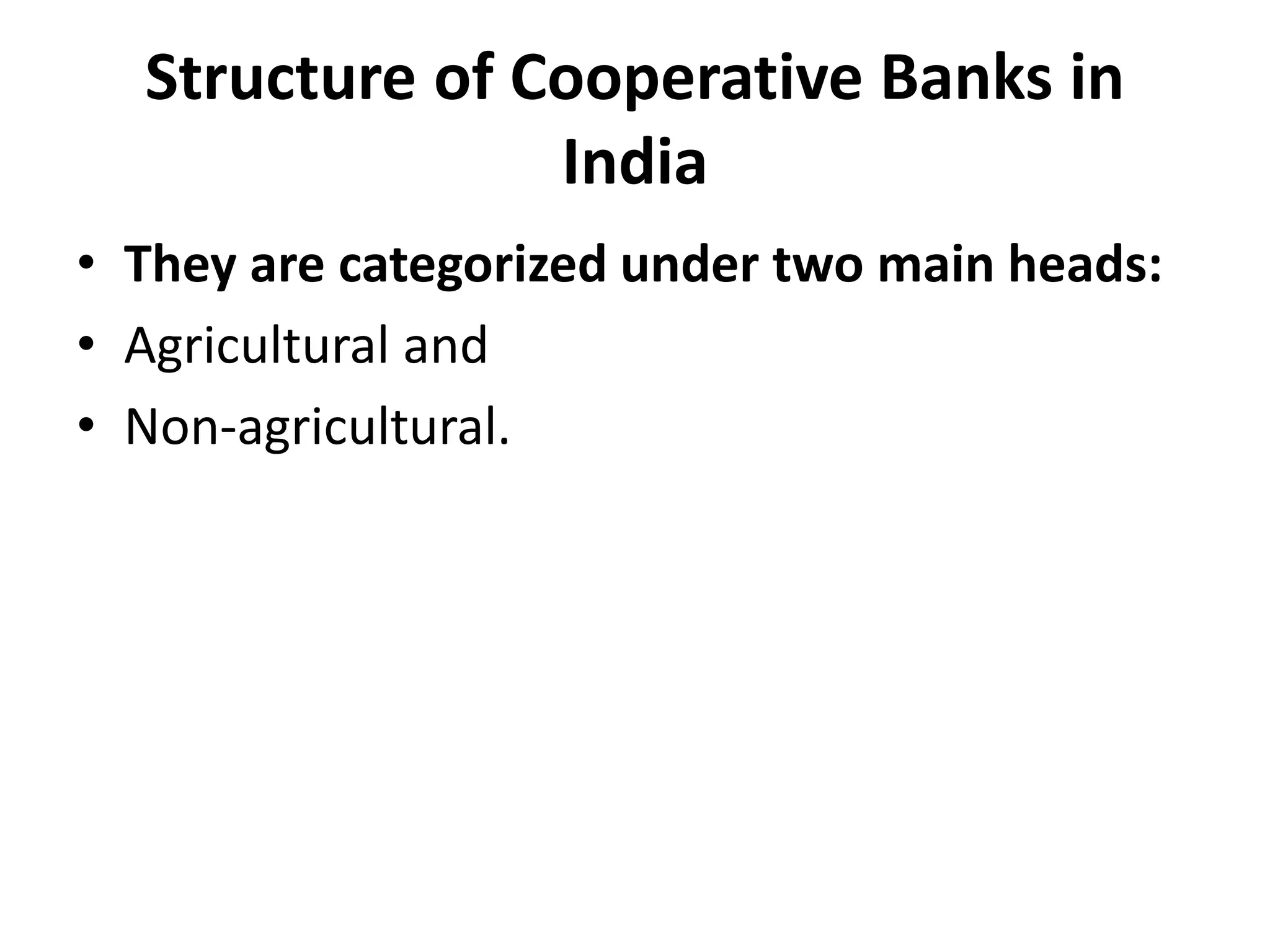 Cooperative banks and its types ,diffrences | PPT