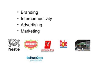 Branding Interconnectivity Advertising Marketing 