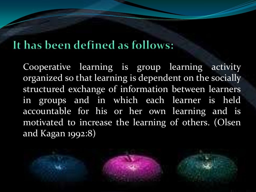 Cooperative language learning
