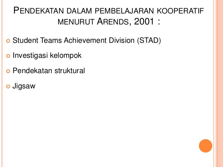 Cooperative learning