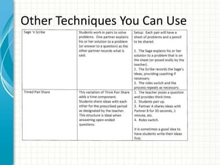Other Techniques You Can Use
 