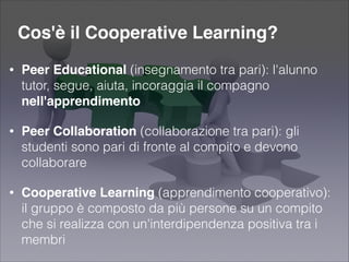 Cooperative learning in ambito educativo | PDF