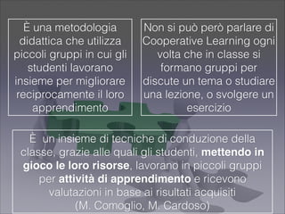 Cooperative learning in ambito educativo | PDF