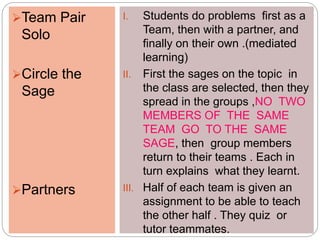 Cooperative learning | PPTX