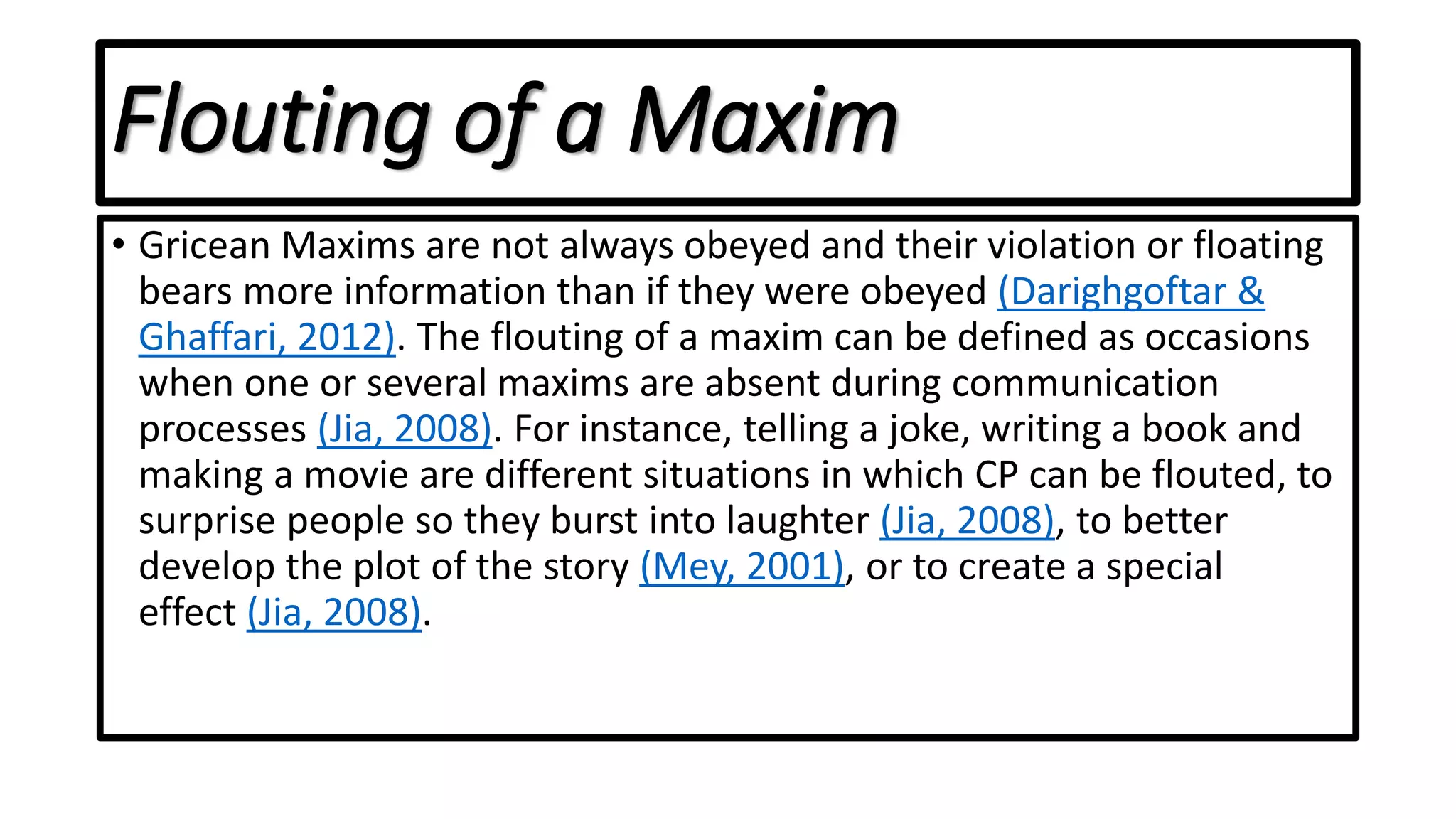 Cooperative principle | PPTX