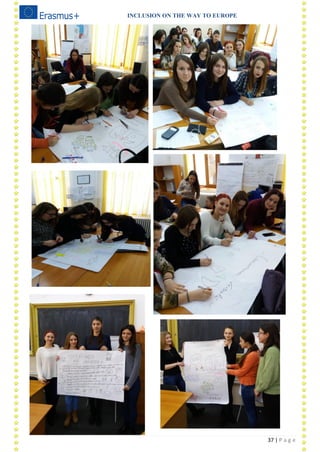 INCLUSION ON THE WAY TO EUROPE
37 | P a g e
 