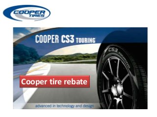Cooper tire rebate 
 